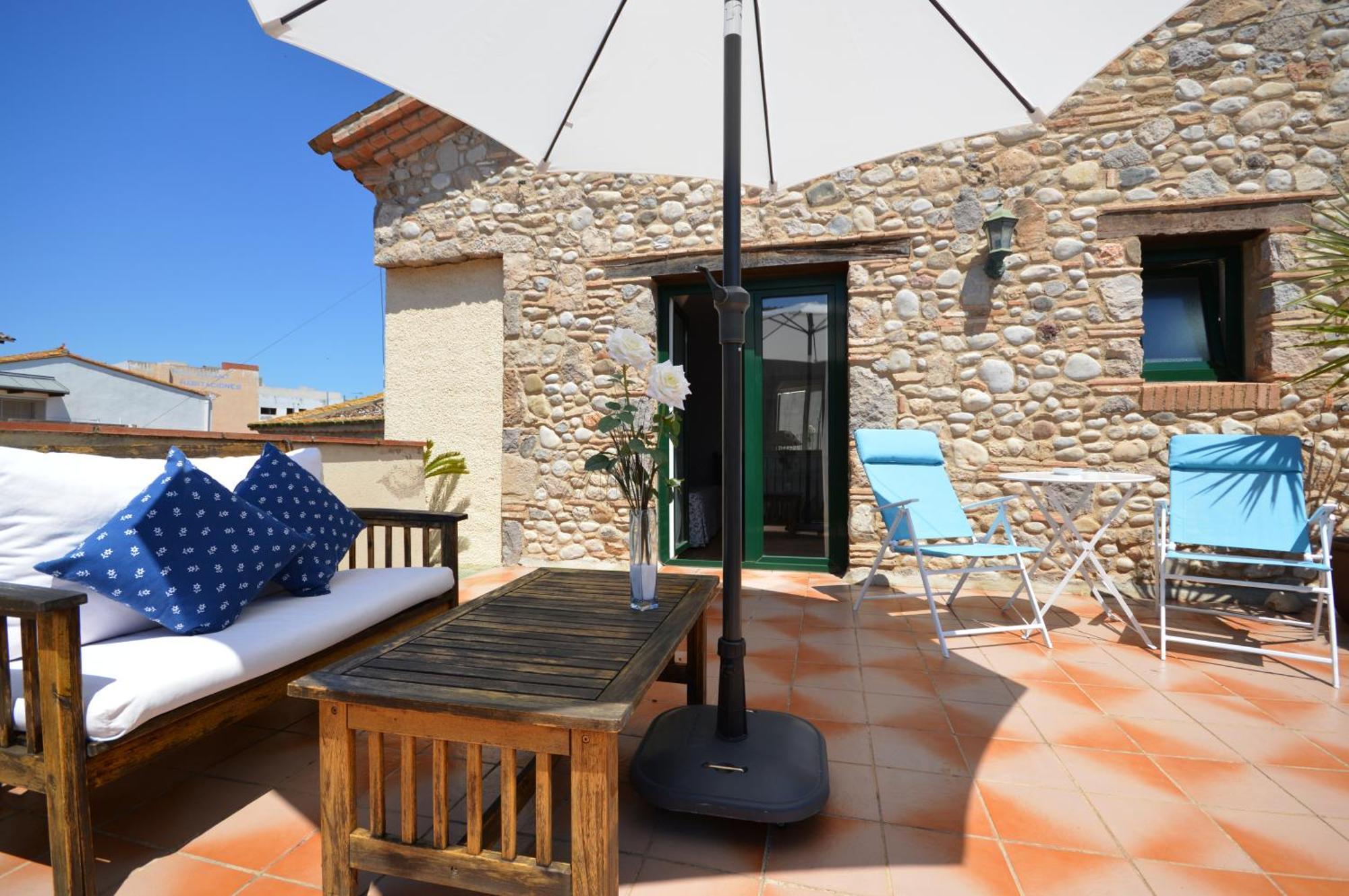 Hotel Can Ceret Sant Pere Pescador Szoba fotó